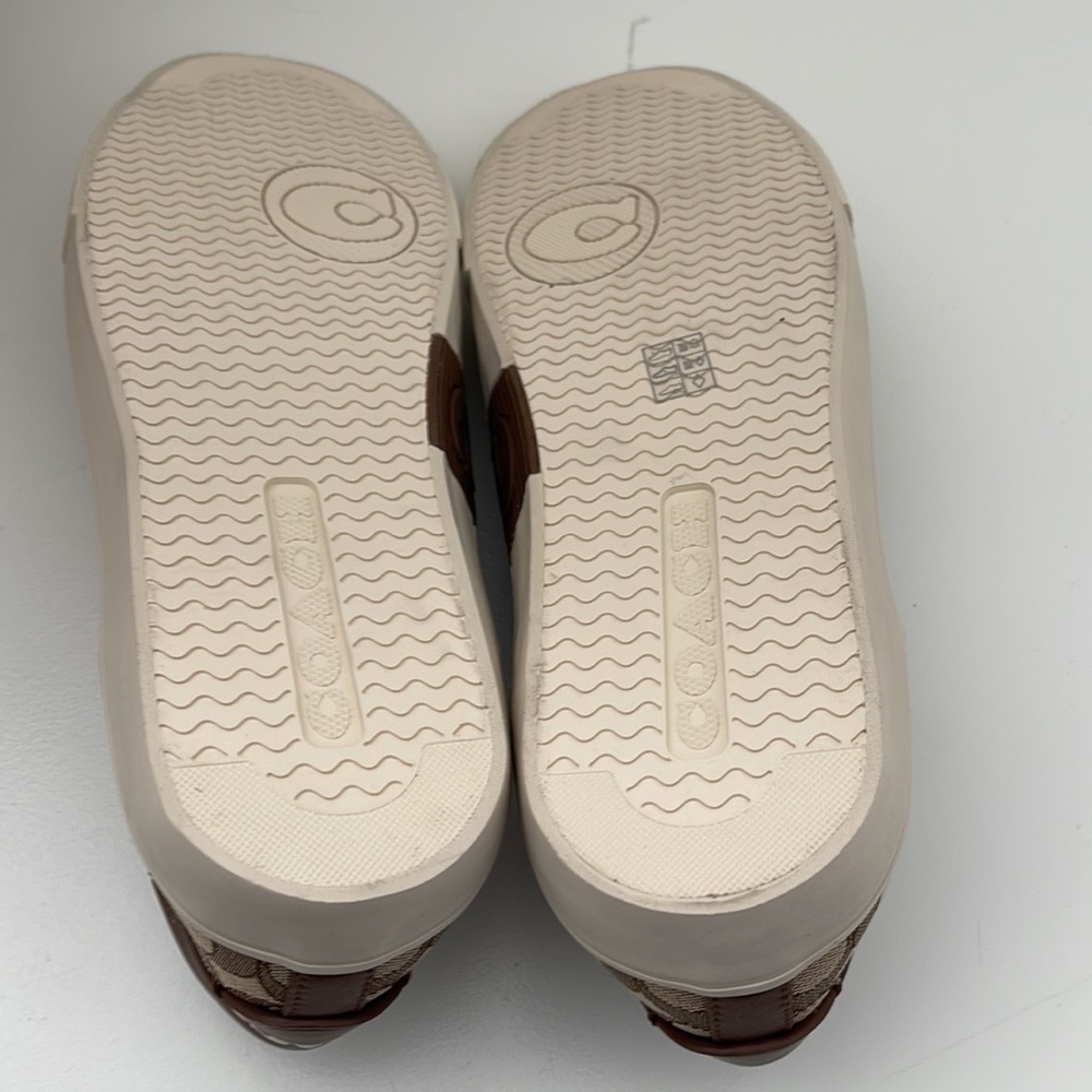 COACH Women's Citysole Skate Sneakers Khaki new size 9.5 - Picture 4 of 4